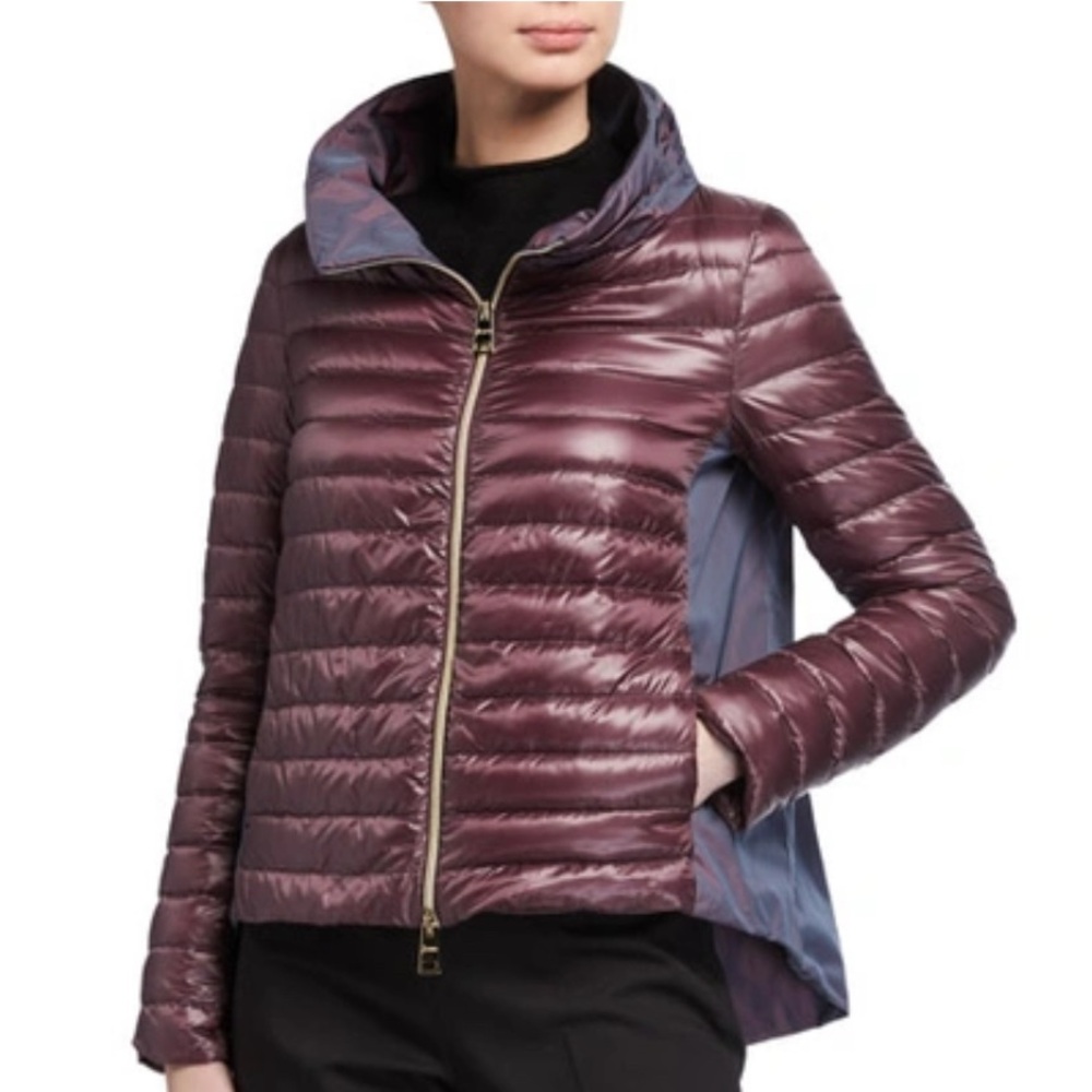Herno ladybug Burgundy Puffer Jacket